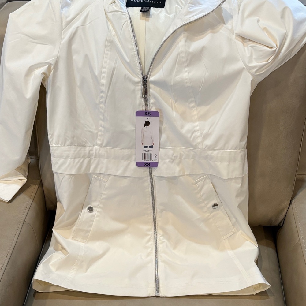 Vince Camuto Off-White Utility Jacket